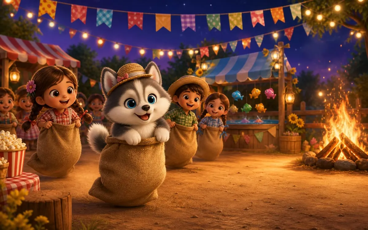 Festa Junina -leikkejä lapsille (São João -juhlan hauskuutta)