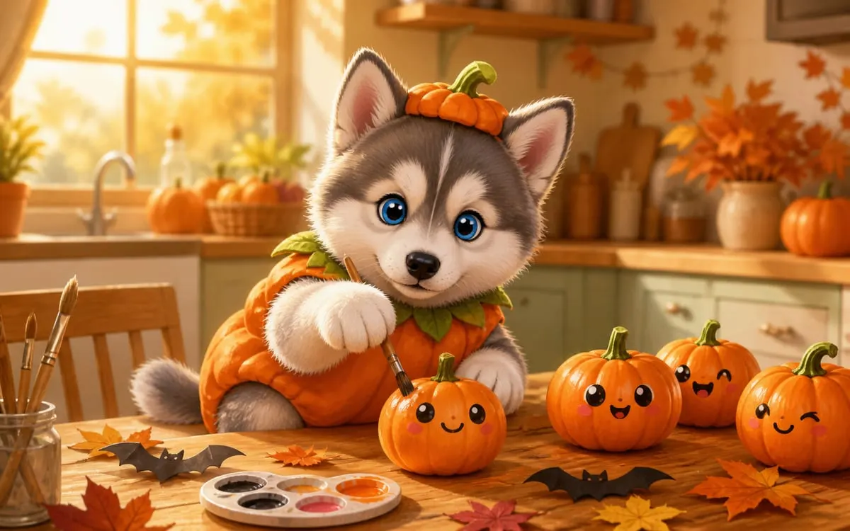 Ei-niin-pelottava Halloween: nopeat askartelut pienille lapsille