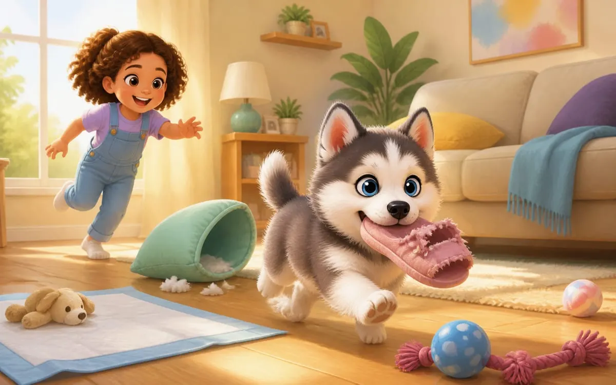 Husky-pentu: mitä odottaa ensimmäisenä vuonna