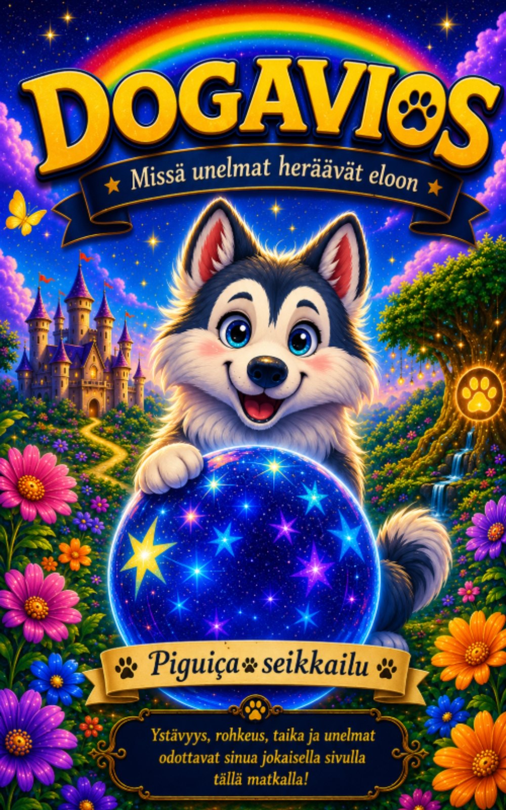 Capa do livro Dogavios: Missä unelmat heräävät eloon