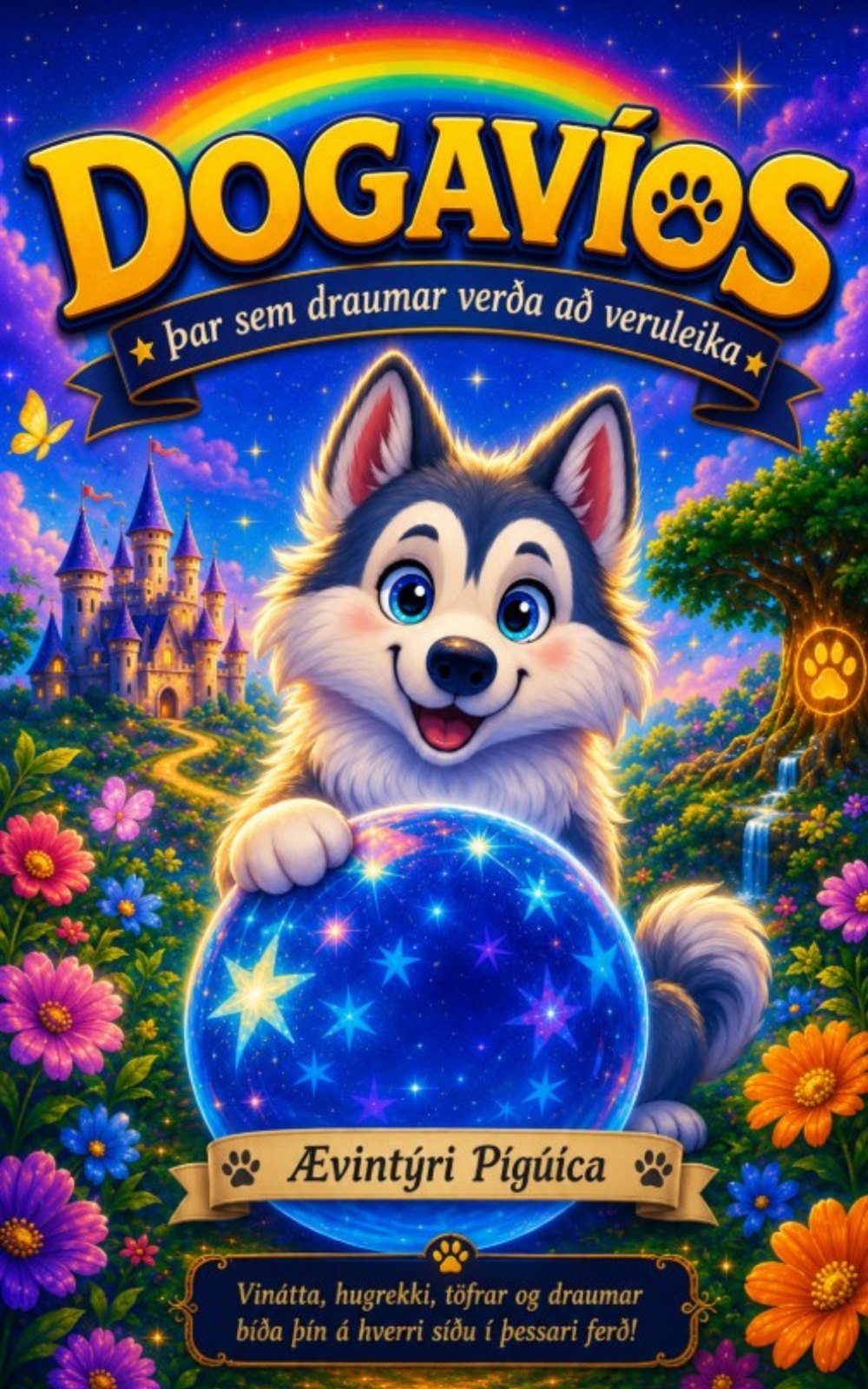 Capa do livro Dogavios: Þar sem draumar verða að veruleika