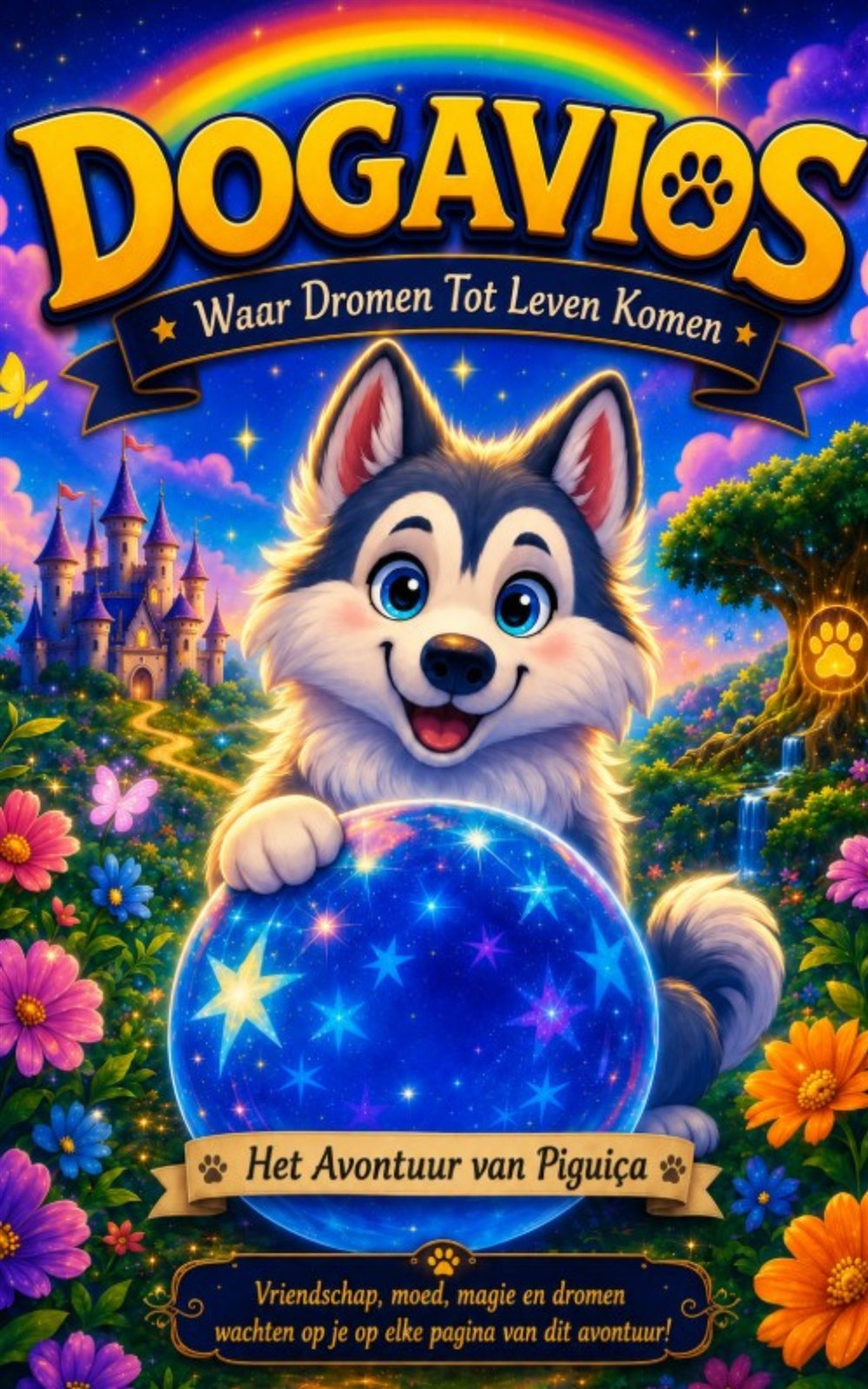 Capa do livro Dogavios: Waar Dromen Tot Leven Komen