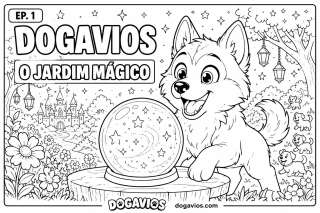 Free Dogavios coloring page, under the stars (nº 6)