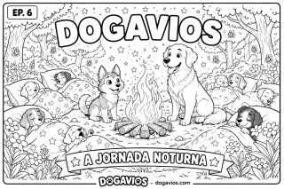 Free Dogavios coloring page, Fofuxo the golden (nº 10)