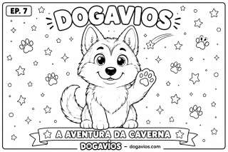 Free Dogavios coloring page, the Dogavios friends (nº 12)