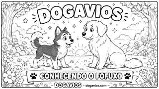 Free Dogavios coloring page, under the stars (nº 14)