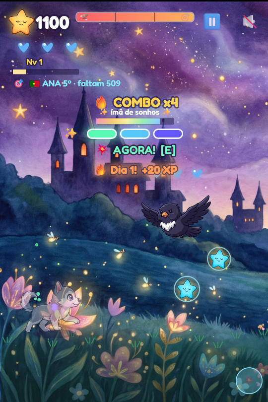 Dogavios Game, Pigúiça and the Dreams — 🎮 Free kids game · online