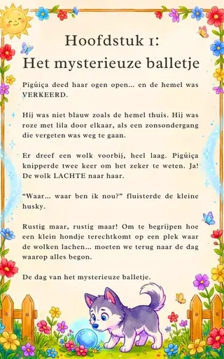 Eerste pagina van het boek Dogavios: Pigúiça wordt wakker en de lucht is verkeerd