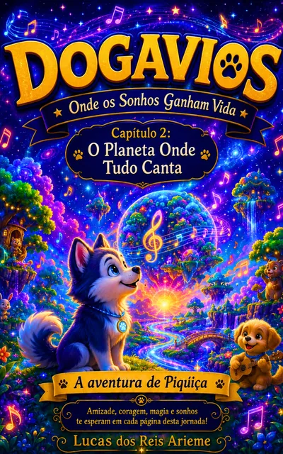 Capa do capítulo 2 do Dogavios: O Planeta Onde Tudo Canta