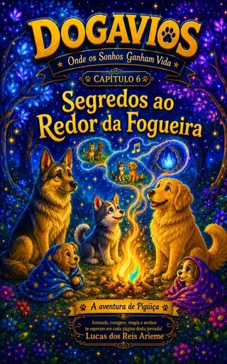 Capa do capítulo 6 do Dogavios: Segredos ao Redor da Fogueira