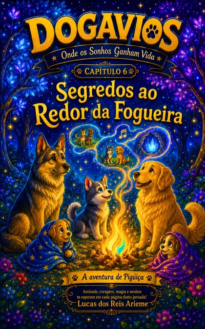 Capa do capítulo 6 do Dogavios: Segredos ao Redor da Fogueira